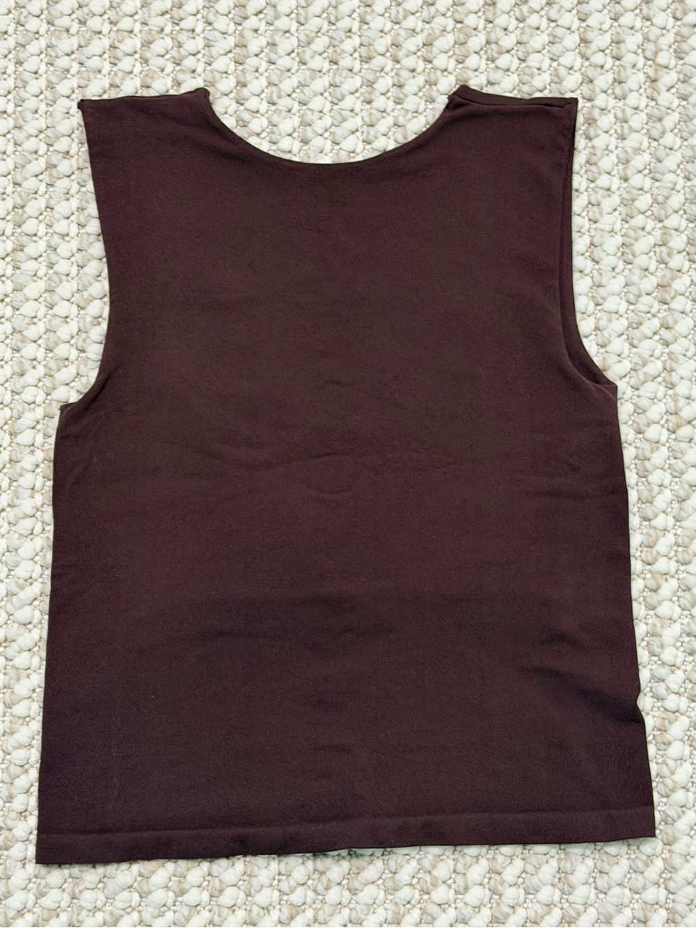 Free People Intimately Clean Lines Muscle Cami size XS/S in chocolate merlot - Picture 5 of 10